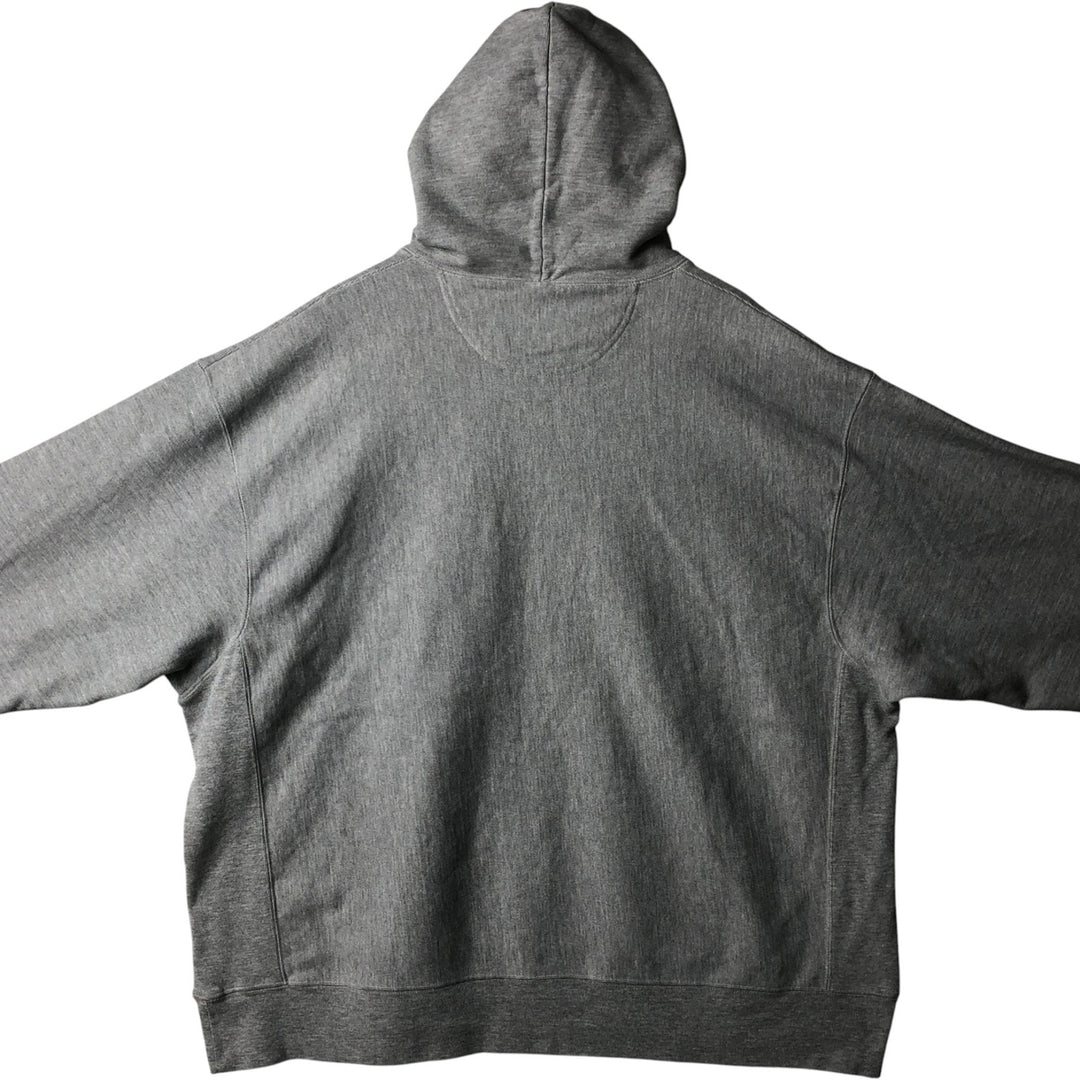 2000'S Champion Original Reverse Weave College Pullover Hoodie, Men's XXL cotton gray type Vintage Second Hand