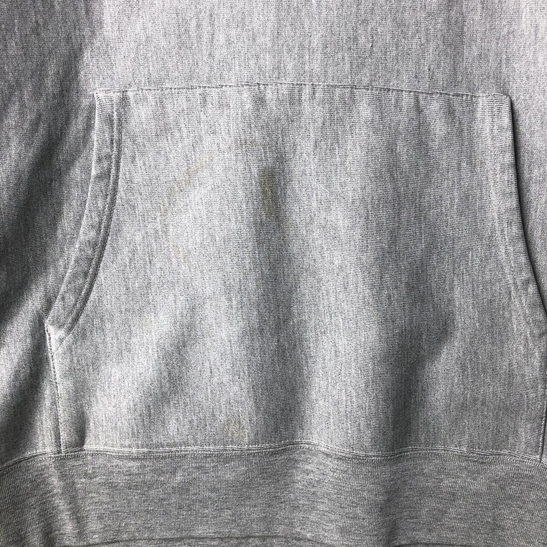 2000'S Champion Original Reverse Weave College Pullover Hoodie, Men's XXL cotton gray type Vintage Second Hand