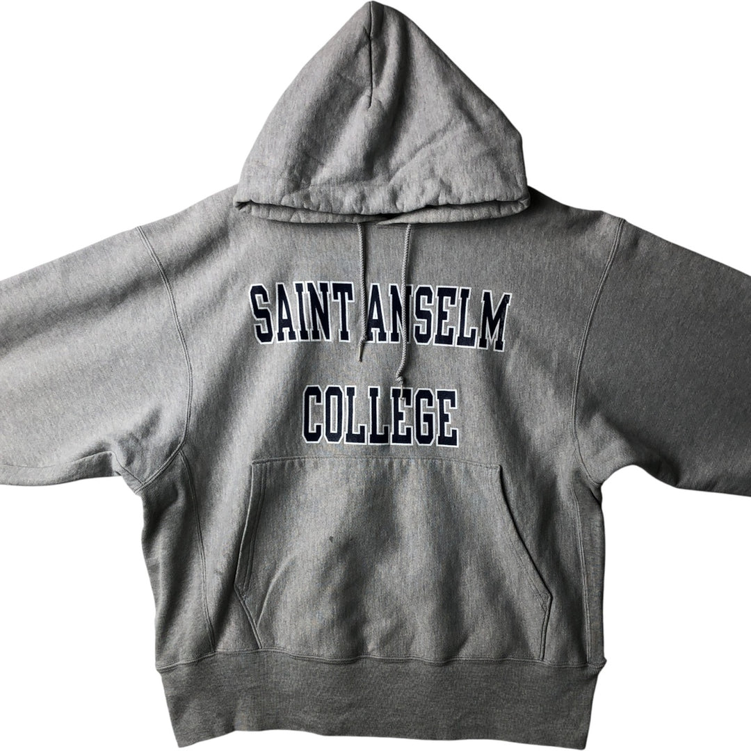 2000'S Champion REVERSE WEAVE Reverse Weave College Sweatshirt Pullover Hoodie, Men's Size L unclear gray type Vintage Second Hand