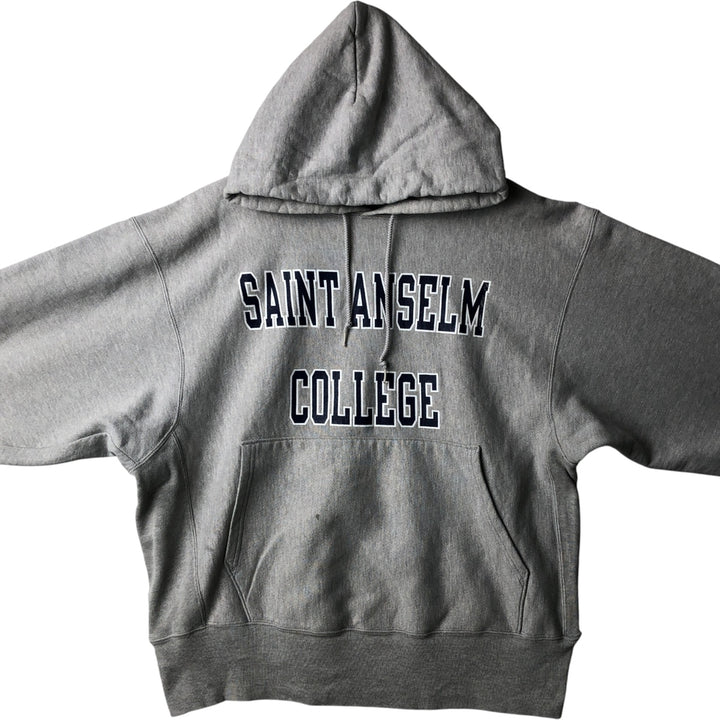 2000'S Champion REVERSE WEAVE Reverse Weave College Sweatshirt Pullover Hoodie, Men's Size L unclear gray type Vintage Second Hand