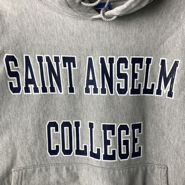 2000'S Champion REVERSE WEAVE Reverse Weave College Sweatshirt Pullover Hoodie, Men's Size L unclear gray type Vintage Second Hand