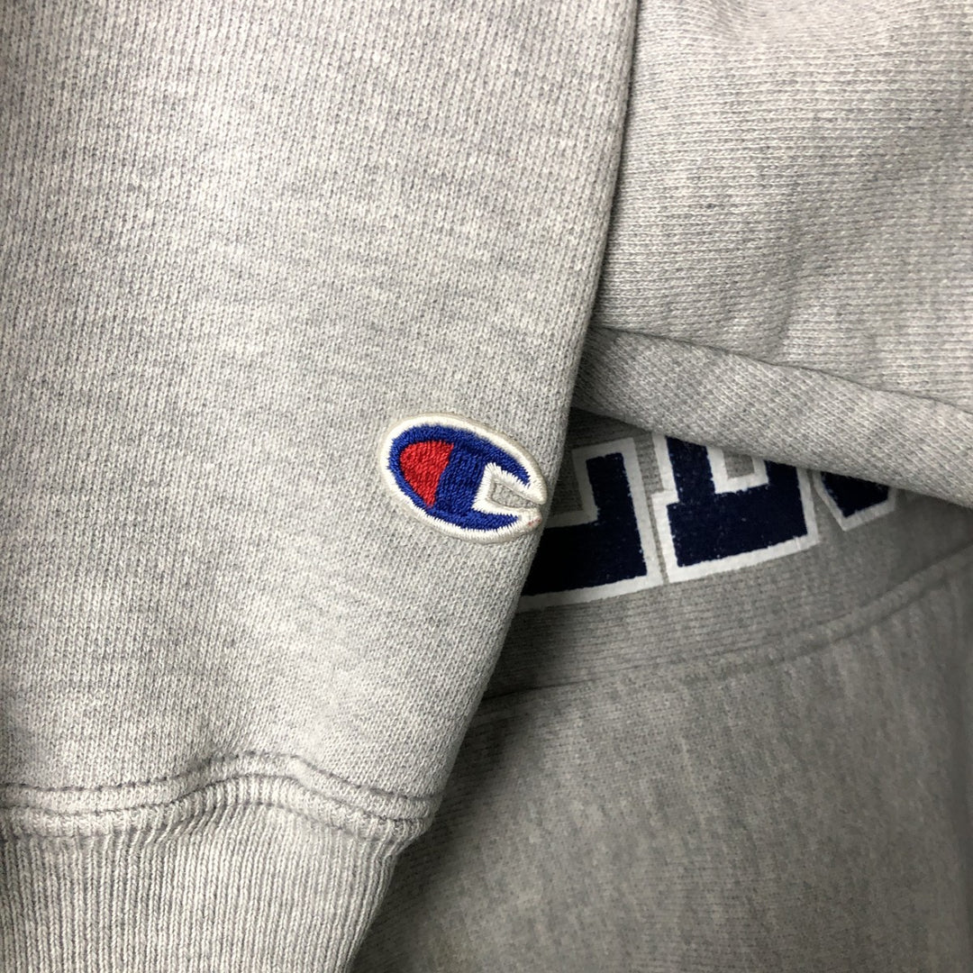 2000'S Champion REVERSE WEAVE Reverse Weave College Sweatshirt Pullover Hoodie, Men's Size L unclear gray type Vintage Second Hand