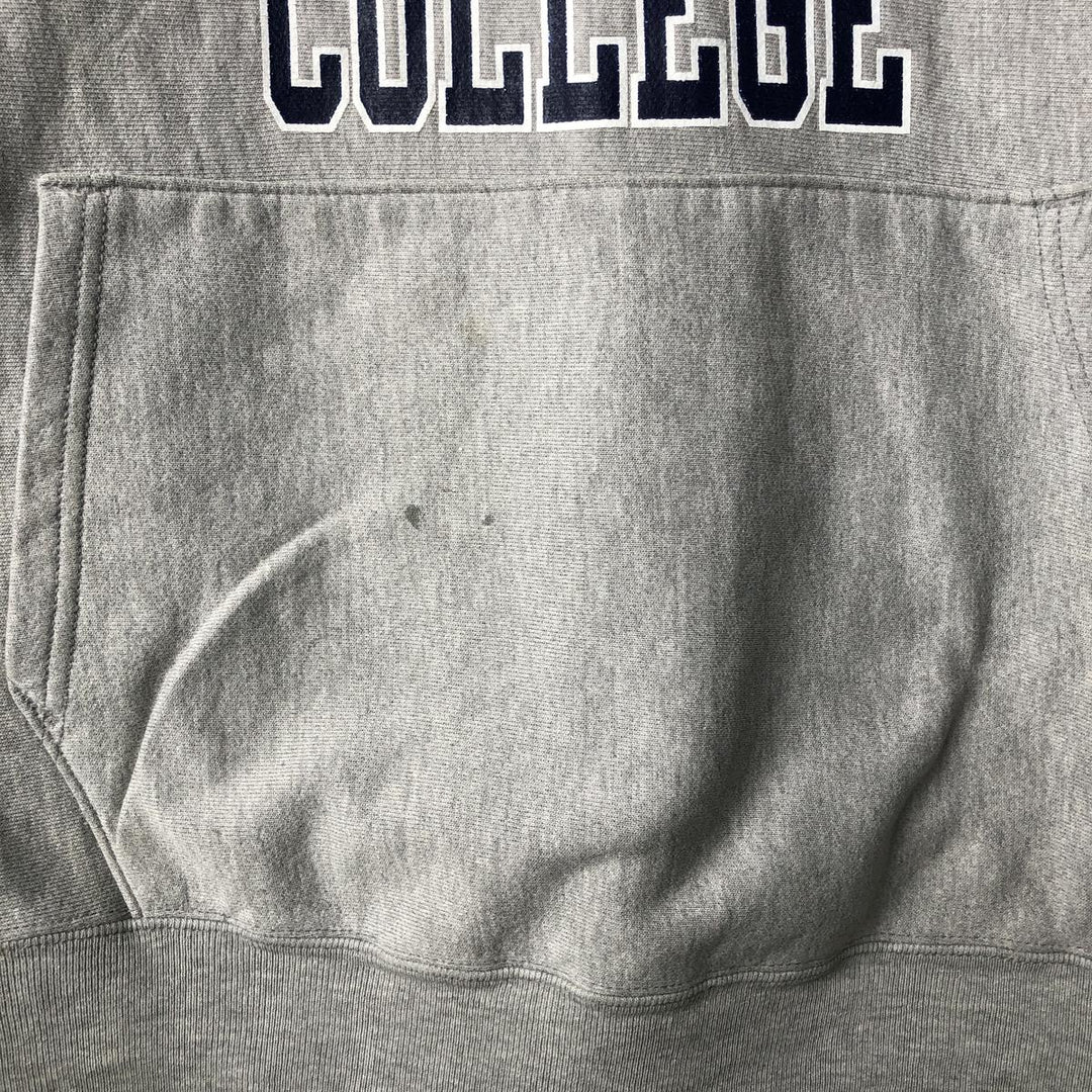 2000'S Champion REVERSE WEAVE Reverse Weave College Sweatshirt Pullover Hoodie, Men's Size L unclear gray type Vintage Second Hand