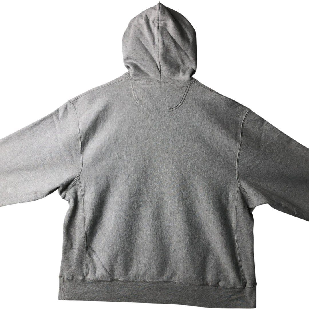 2000'S Champion College Sweatshirt Pullover Hoodie, Men's Size L cotton gray type Vintage Second Hand