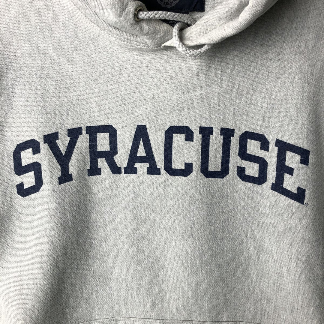 2000'S Champion College Sweatshirt Pullover Hoodie, Men's Size L cotton gray type Vintage Second Hand