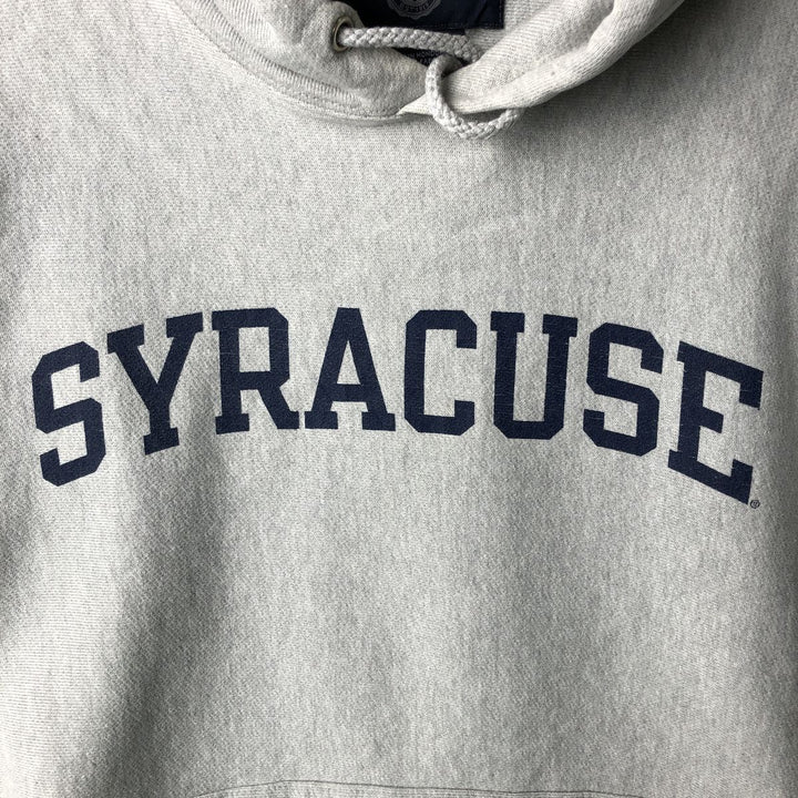 2000'S Champion College Sweatshirt Pullover Hoodie, Men's Size L cotton gray type Vintage Second Hand