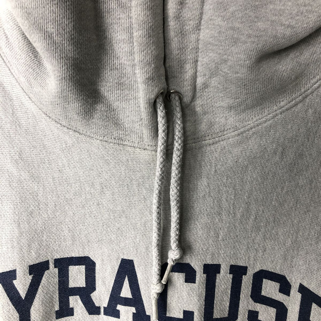 2000'S Champion College Sweatshirt Pullover Hoodie, Men's Size L cotton gray type Vintage Second Hand