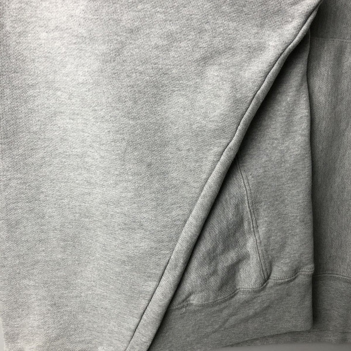 2000'S Champion College Sweatshirt Pullover Hoodie, Men's Size L cotton gray type Vintage Second Hand
