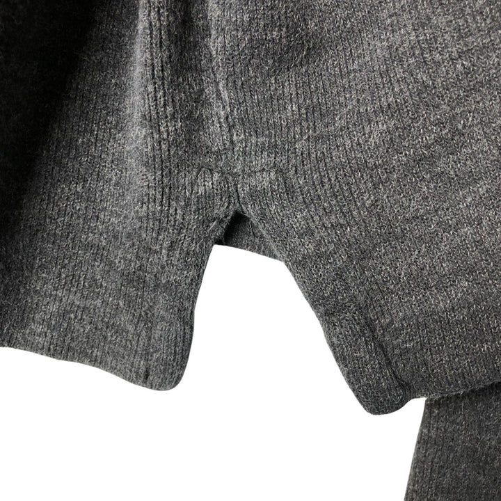 Ralph Lauren POLO RALPH LAUREN Half-Zip Sweatshirt, Men's XL cotton Charcoal Vintage Second Hand