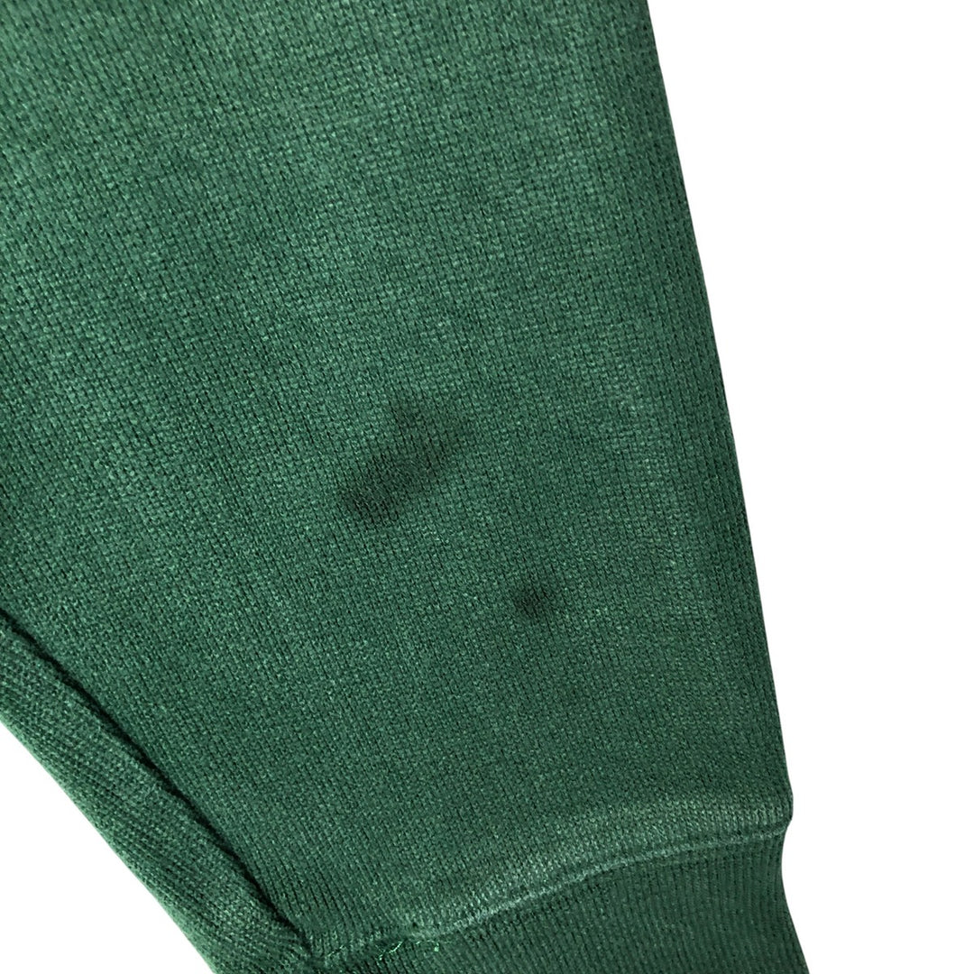 Ralph Lauren POLO RALPH LAUREN Half-zip sweatshirt, sweatshirt, men's size L cotton green type Vintage Second Hand