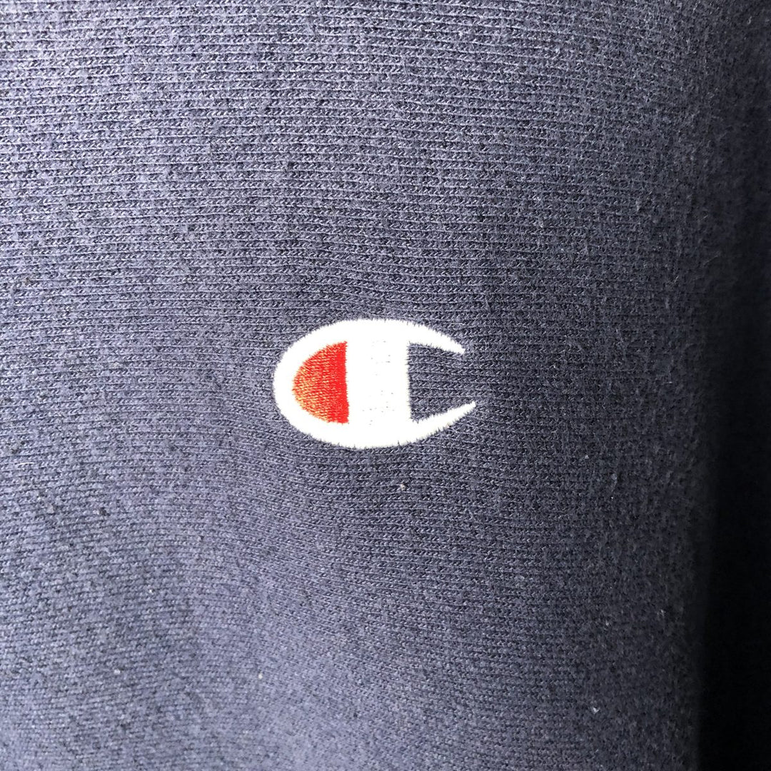 Champion REVERSE WEAVE Reverse Weave Sweat Pullover Hoodie Men's L size cotton navy blue type Vintage Second Hand
