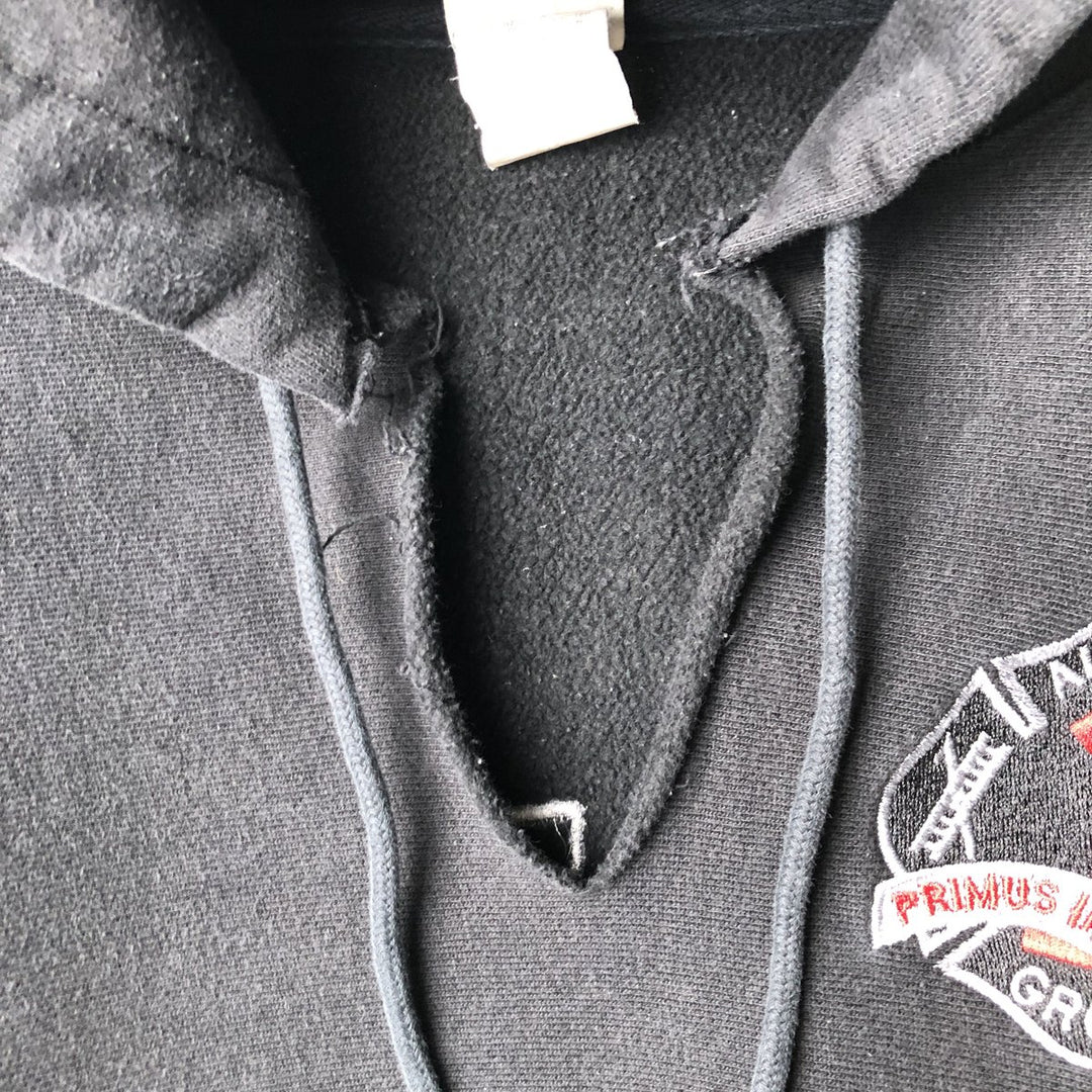 Champion Reverse Weave Replica Single Color Tag Sweat Pullover Hoodie Men's L Size cotton black type Vintage Second Hand