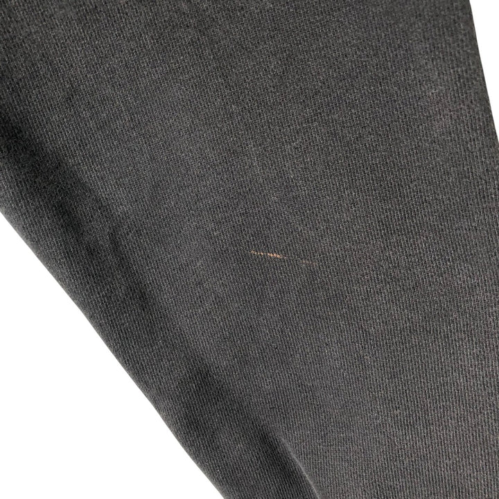 Champion Reverse Weave Replica Single Color Tag Sweat Pullover Hoodie Men's L Size cotton black type Vintage Second Hand