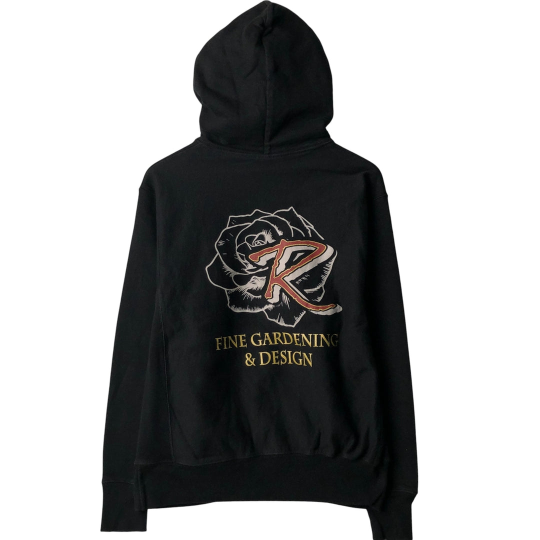 Champion REVERSE WEAVE Reverse Weave Sweat Pullover Hoodie Men's M cotton black type Vintage Second Hand