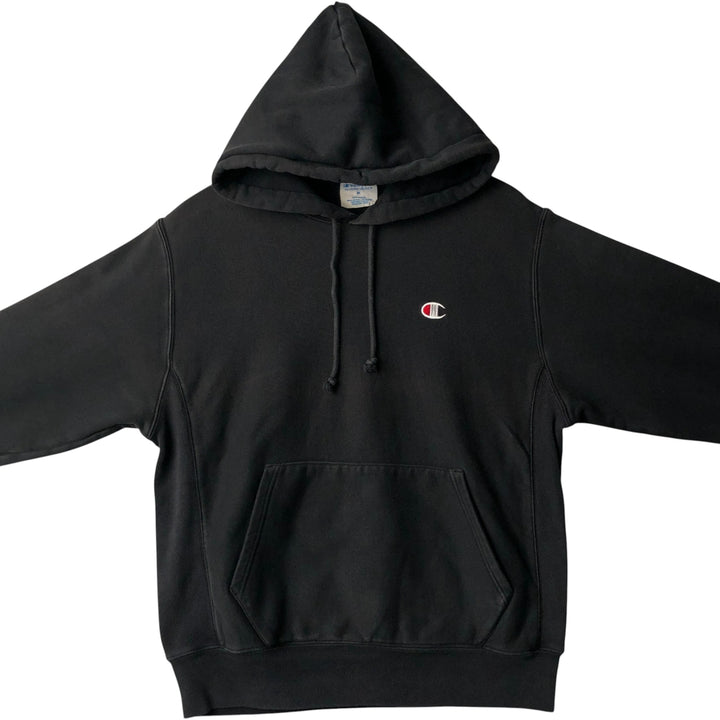 Champion REVERSE WEAVE Reverse Weave Sweat Pullover Hoodie Men's M cotton black type Vintage Second Hand