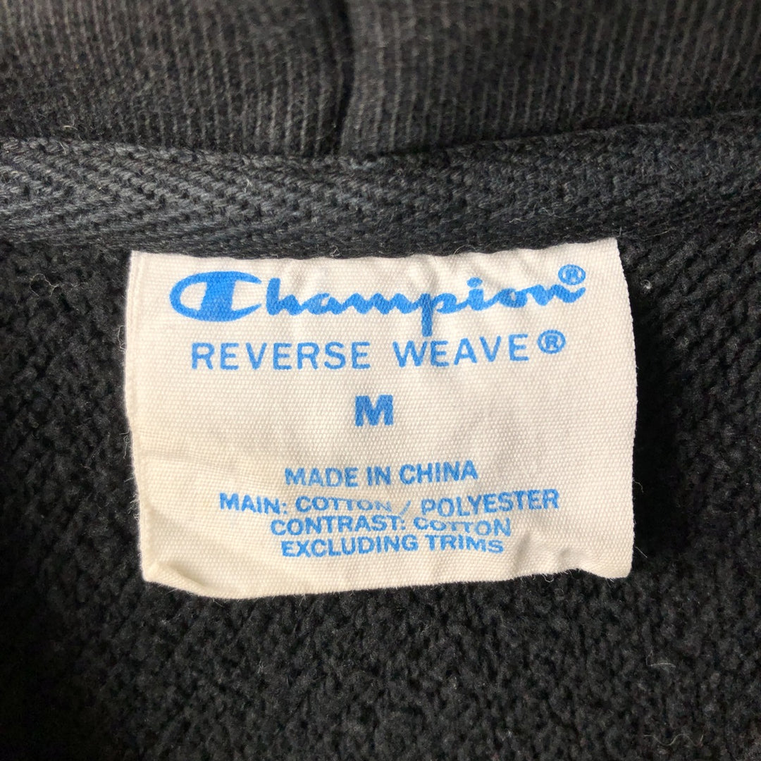 Champion REVERSE WEAVE Reverse Weave Sweat Pullover Hoodie Men's M cotton black type Vintage Second Hand