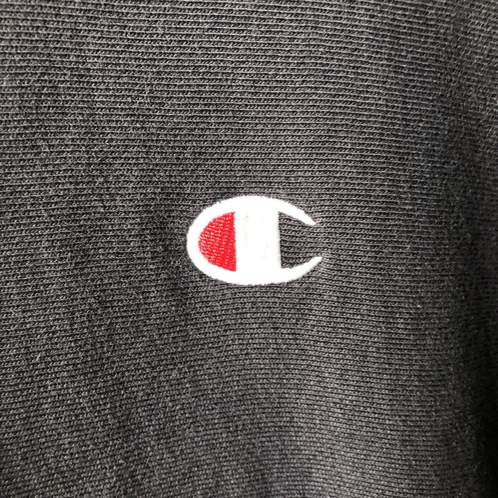 Champion REVERSE WEAVE Reverse Weave Sweat Pullover Hoodie Men's M cotton black type Vintage Second Hand
