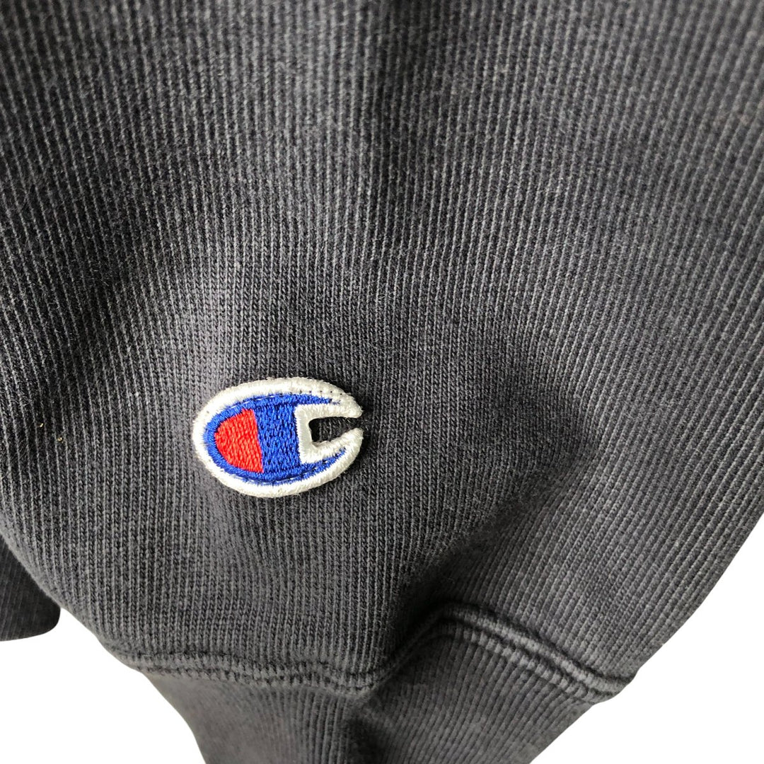 00'S Champion ORIGINAL REVERSE WEAVE Original Reverse Weave Sweat Pullover Hoodie Men's M size cotton black type Vintage Second Hand