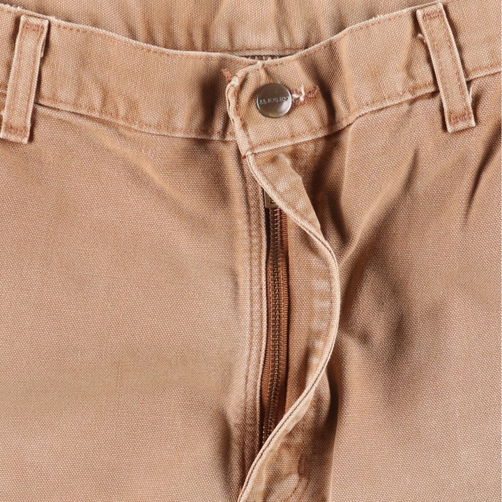 Carhartt Original Dungaree Fit Duck Painter Pants, Men's, W37 equivalent cotton Beige type Vintage Second Hand