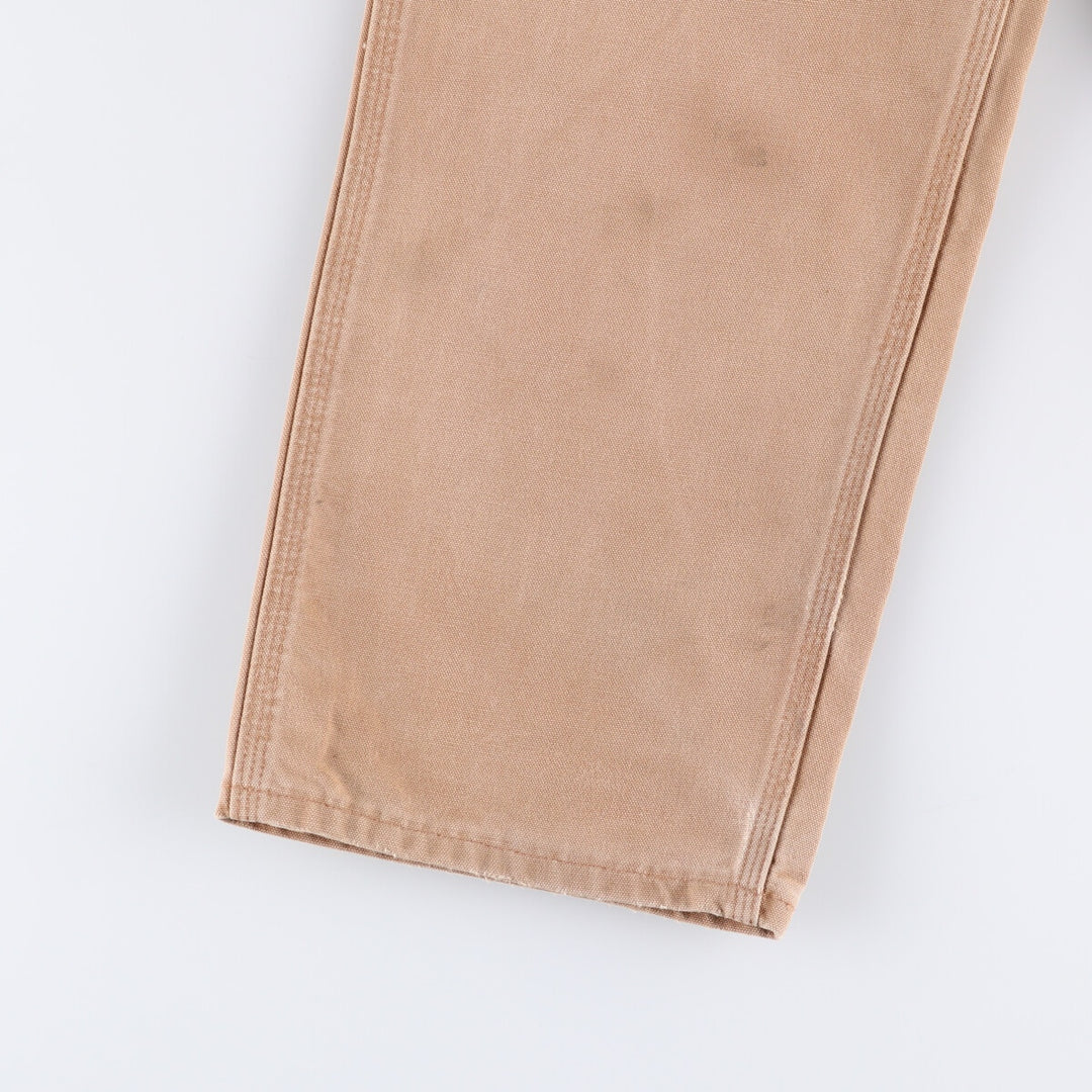 Carhartt Original Dungaree Fit Duck Painter Pants, Men's, W37 equivalent cotton Beige type Vintage Second Hand