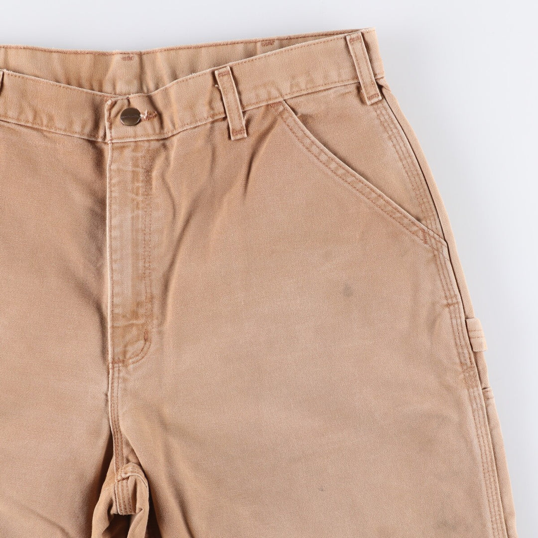 Carhartt Original Dungaree Fit Duck Painter Pants, Men's, W37 equivalent cotton Beige type Vintage Second Hand