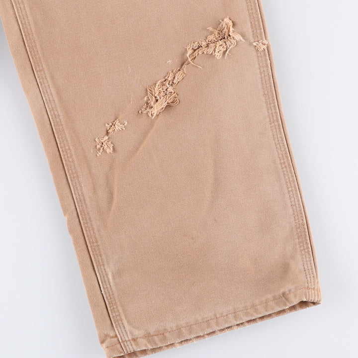 Carhartt Original Dungaree Fit Duck Painter Pants, Men's, W37 equivalent cotton Beige type Vintage Second Hand