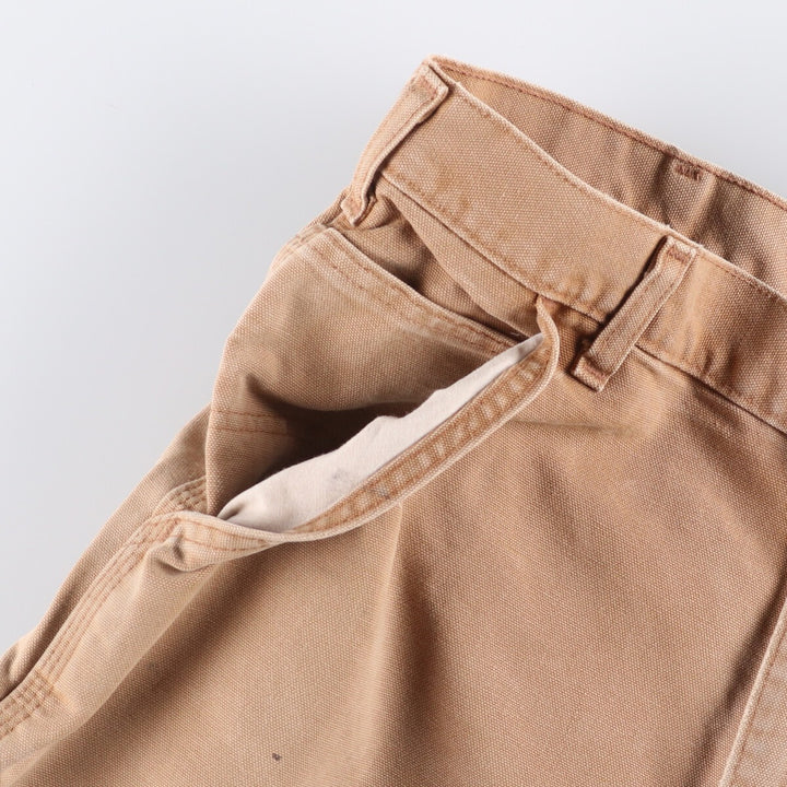 Carhartt Original Dungaree Fit Duck Painter Pants, Men's, W37 equivalent cotton Beige type Vintage Second Hand
