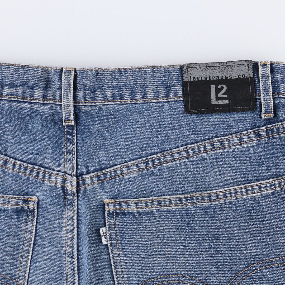 Levi's L2 Denim Painter Shorts, Men's Size W37 unclear blue type Vintage Second Hand
