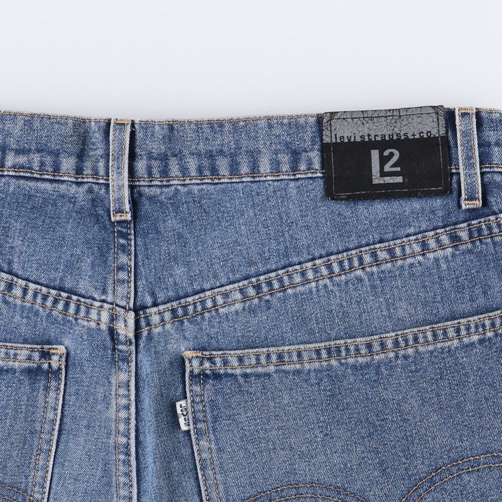 Levi's L2 Denim Painter Shorts, Men's Size W37 unclear blue type Vintage Second Hand