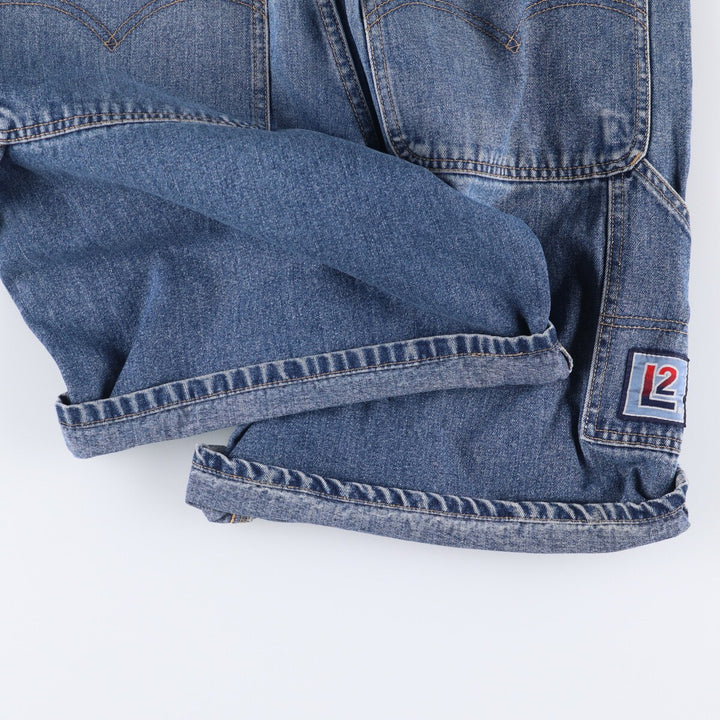 Levi's L2 Denim Painter Shorts, Men's Size W37 unclear blue type Vintage Second Hand