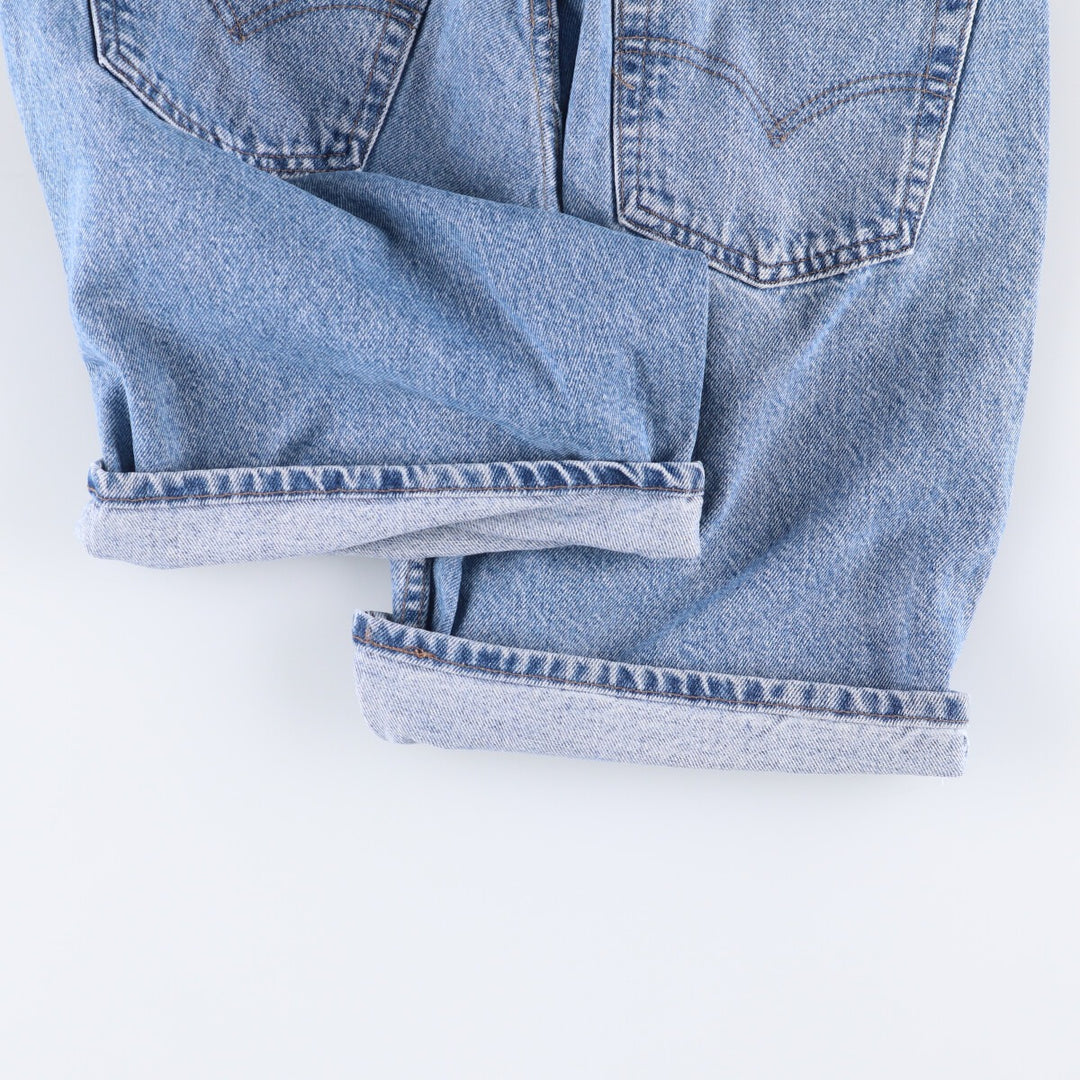 90'S Levi's Silver Tab Loose Denim Shorts, Half Pants, Made in USA, Men's, Size W32, Vintage cotton blue type Vintage Second Hand