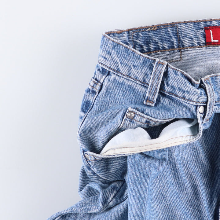 90'S Levi's Silver Tab Loose Denim Shorts, Half Pants, Made in USA, Men's, Size W32, Vintage cotton blue type Vintage Second Hand