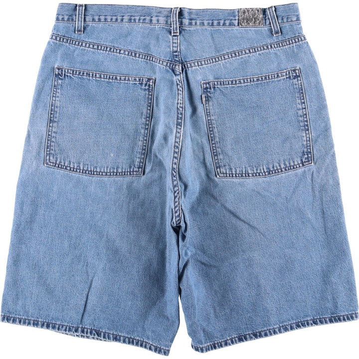 2000'S Levi's Silver Tab Baggy Fit Denim Shorts/Jorts, Men's Size 36 cotton blue type Vintage Second Hand