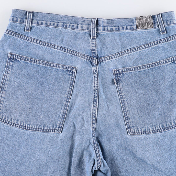 2000'S Levi's Silver Tab Baggy Fit Denim Shorts/Jorts, Men's Size 36 cotton blue type Vintage Second Hand