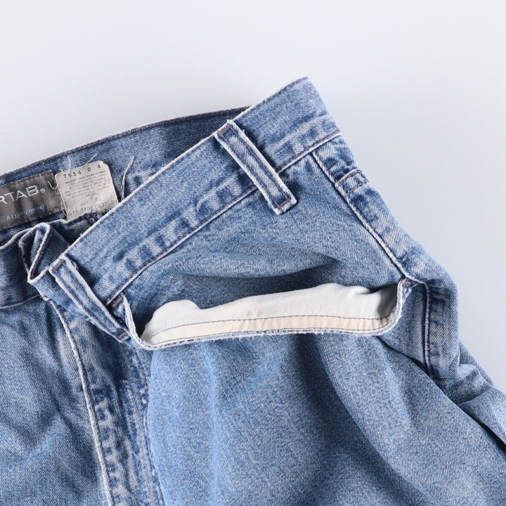 2000'S Levi's Silver Tab Baggy Fit Denim Shorts/Jorts, Men's Size 36 cotton blue type Vintage Second Hand