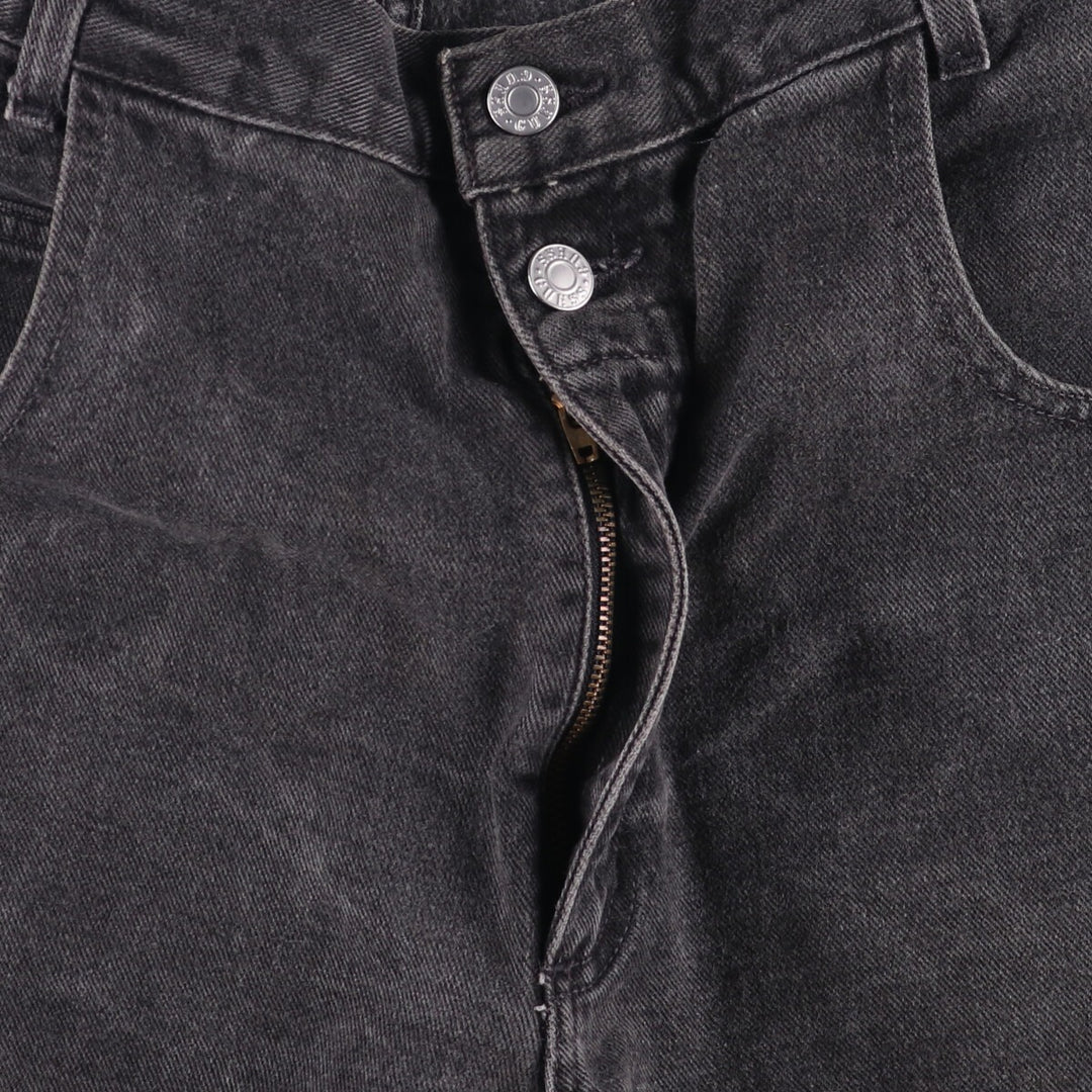 90'S Guess Jeans Black Denim Shorts, Men's, Size W37, Vintage cotton black type Vintage Second Hand
