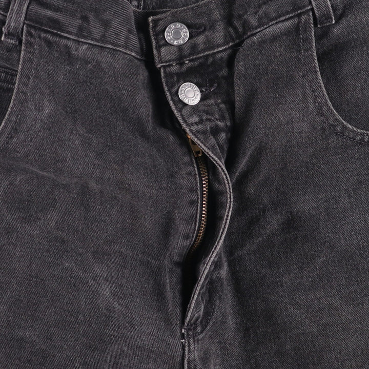 90'S Guess Jeans Black Denim Shorts, Men's, Size W37, Vintage cotton black type Vintage Second Hand