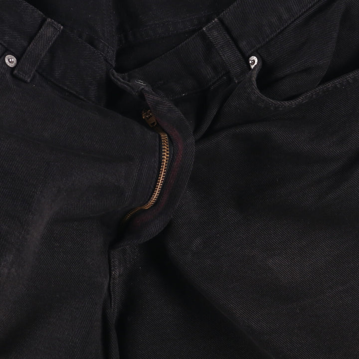 90s-00'S Calvin Klein Jeans Black Denim Shorts, Men's, Size W33, Vintage cotton black type Vintage Second Hand