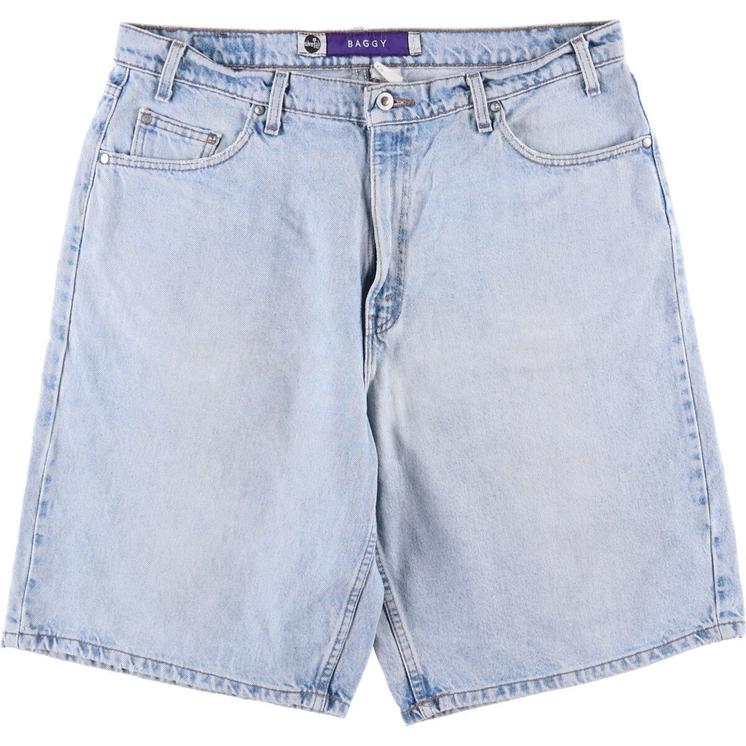 90'S Levi's Silver Tab BAGGY Baggy Denim Shorts (Shorts) Made in USA, Men's Size W39, Vintage cotton blue type Vintage Second Hand