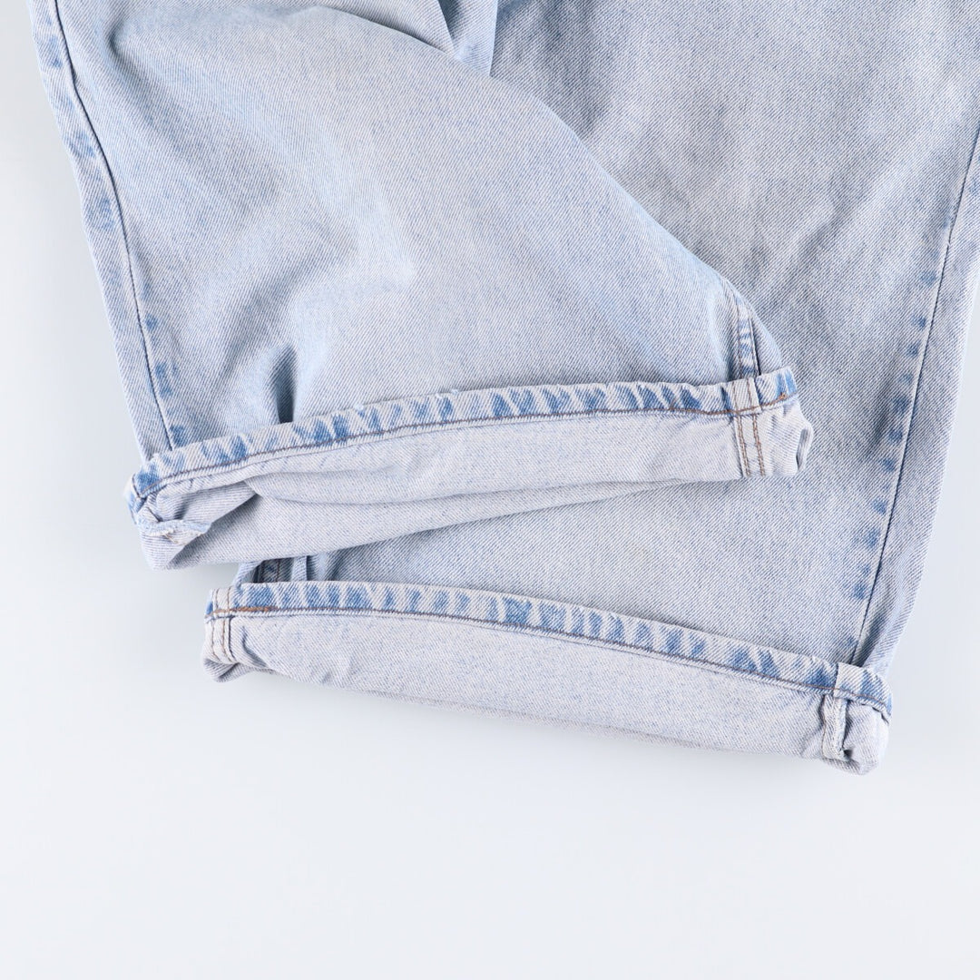 90'S Levi's Silver Tab BAGGY Baggy Denim Shorts (Shorts) Made in USA, Men's Size W39, Vintage cotton blue type Vintage Second Hand