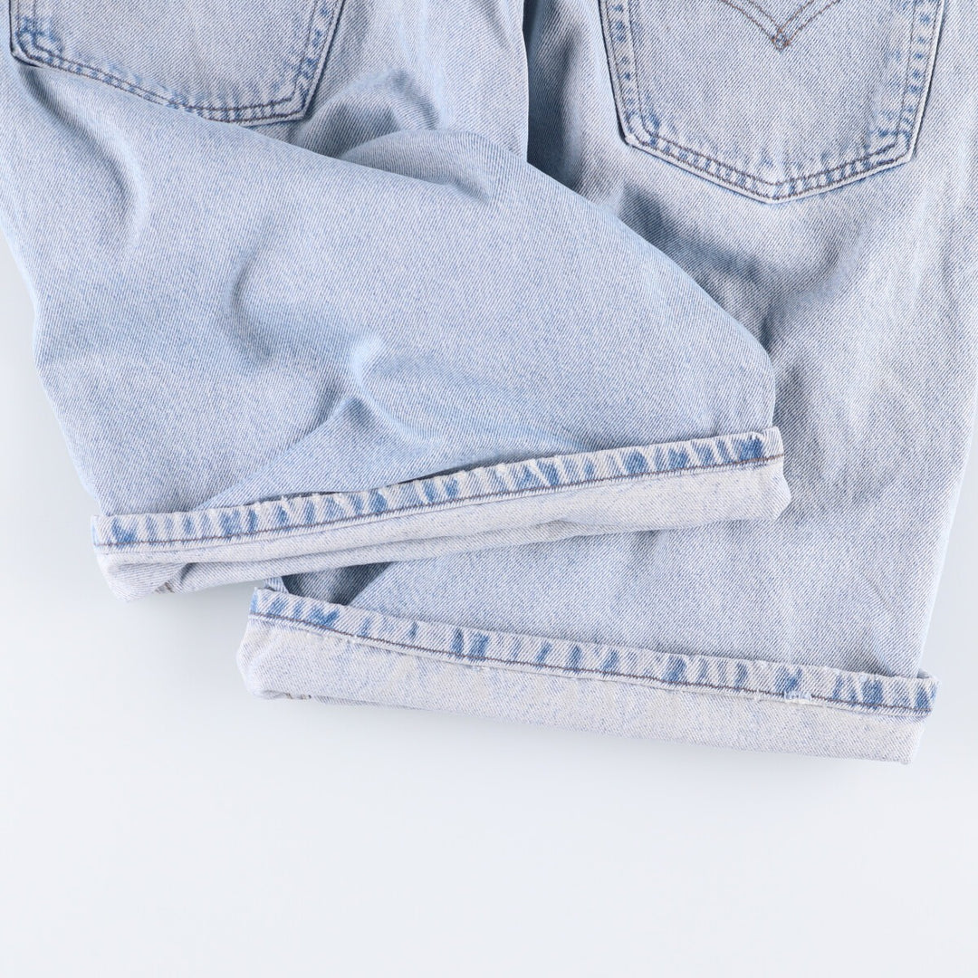 90'S Levi's Silver Tab BAGGY Baggy Denim Shorts (Shorts) Made in USA, Men's Size W39, Vintage cotton blue type Vintage Second Hand