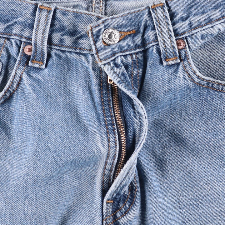 Levi's 505 REGULAR FIT tapered denim pants for men, size w33 cotton blue type Vintage Second Hand
