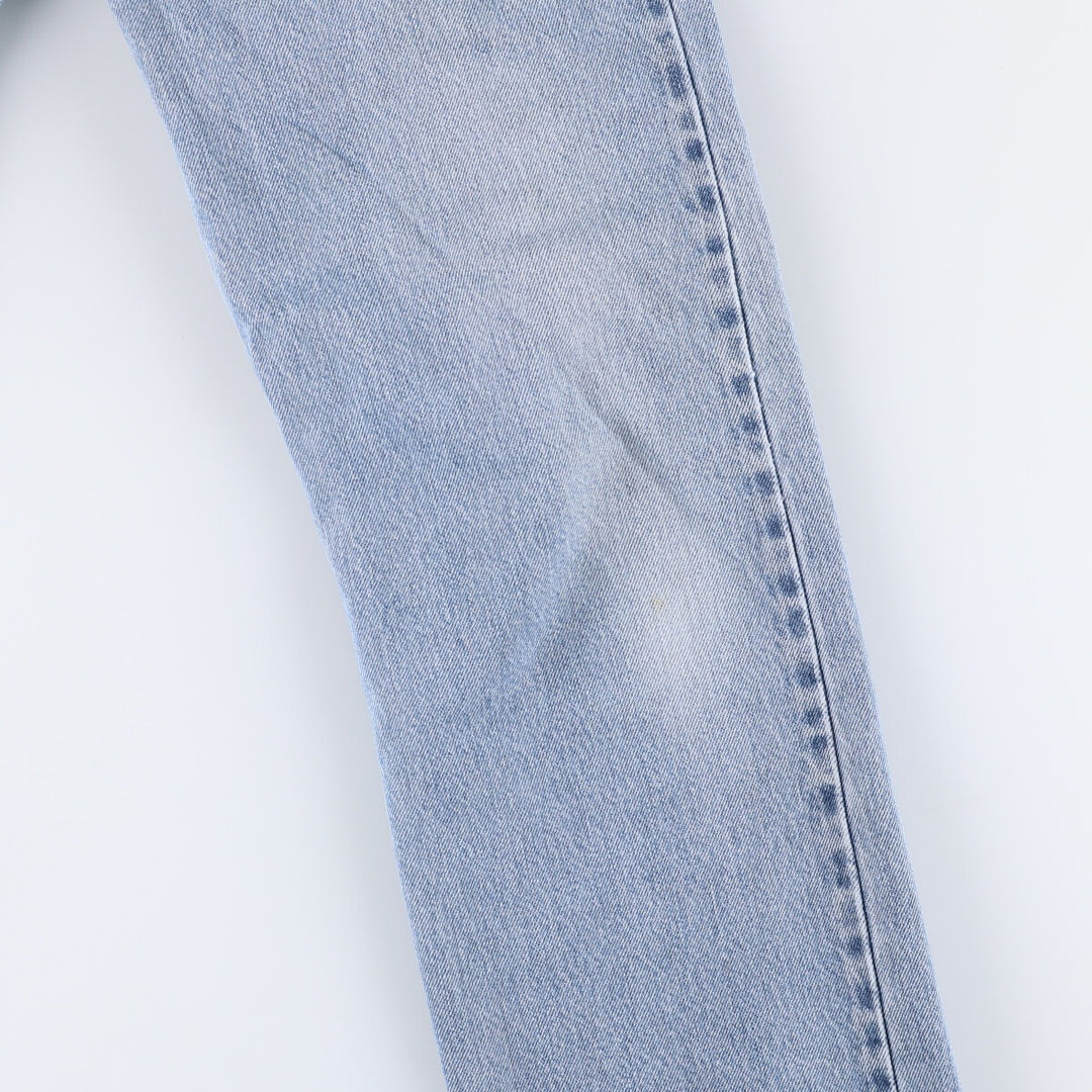Levi's 505 REGULAR FIT tapered denim pants for men, size w33 cotton blue type Vintage Second Hand