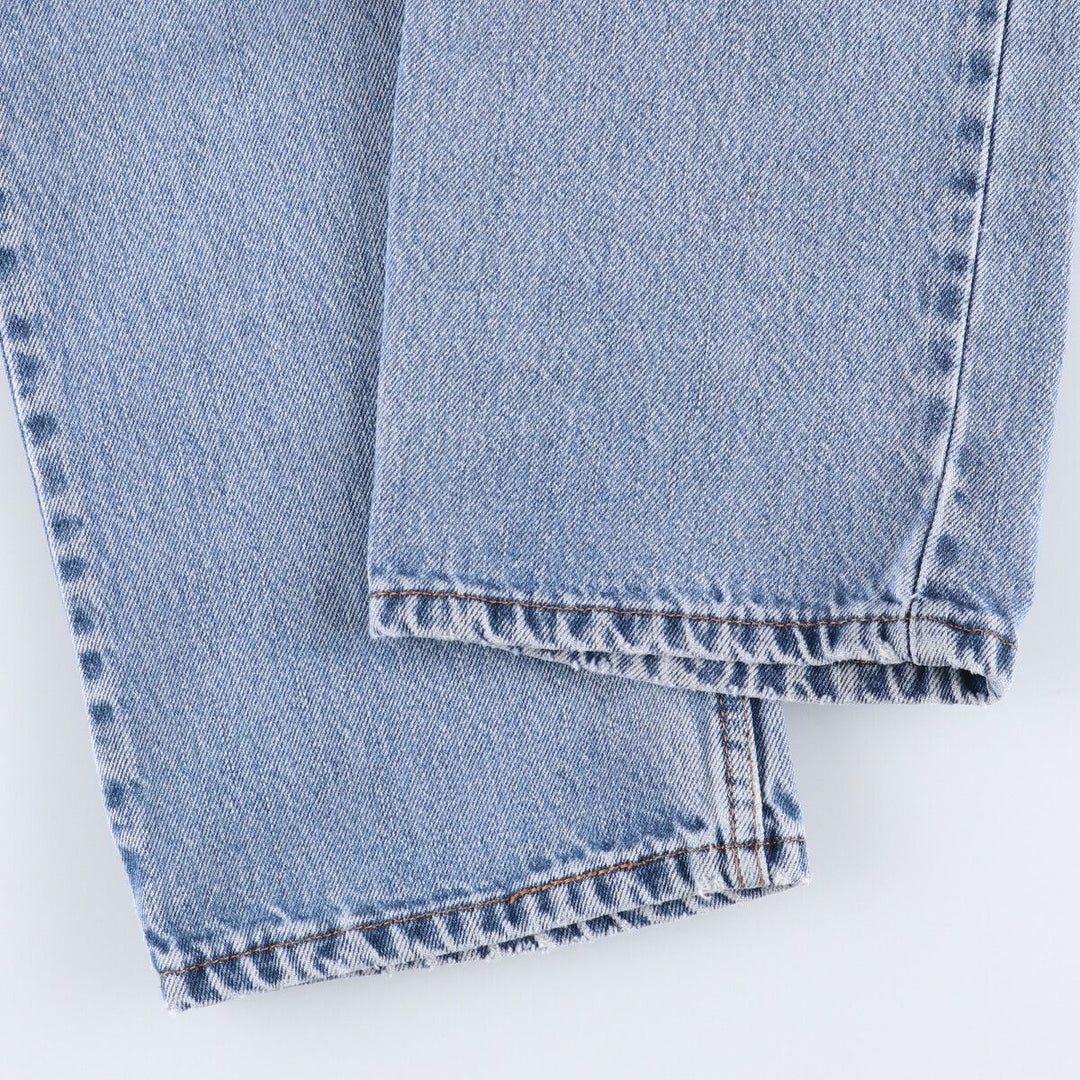 Levi's 505 REGULAR FIT tapered denim pants for men, size w33 cotton blue type Vintage Second Hand