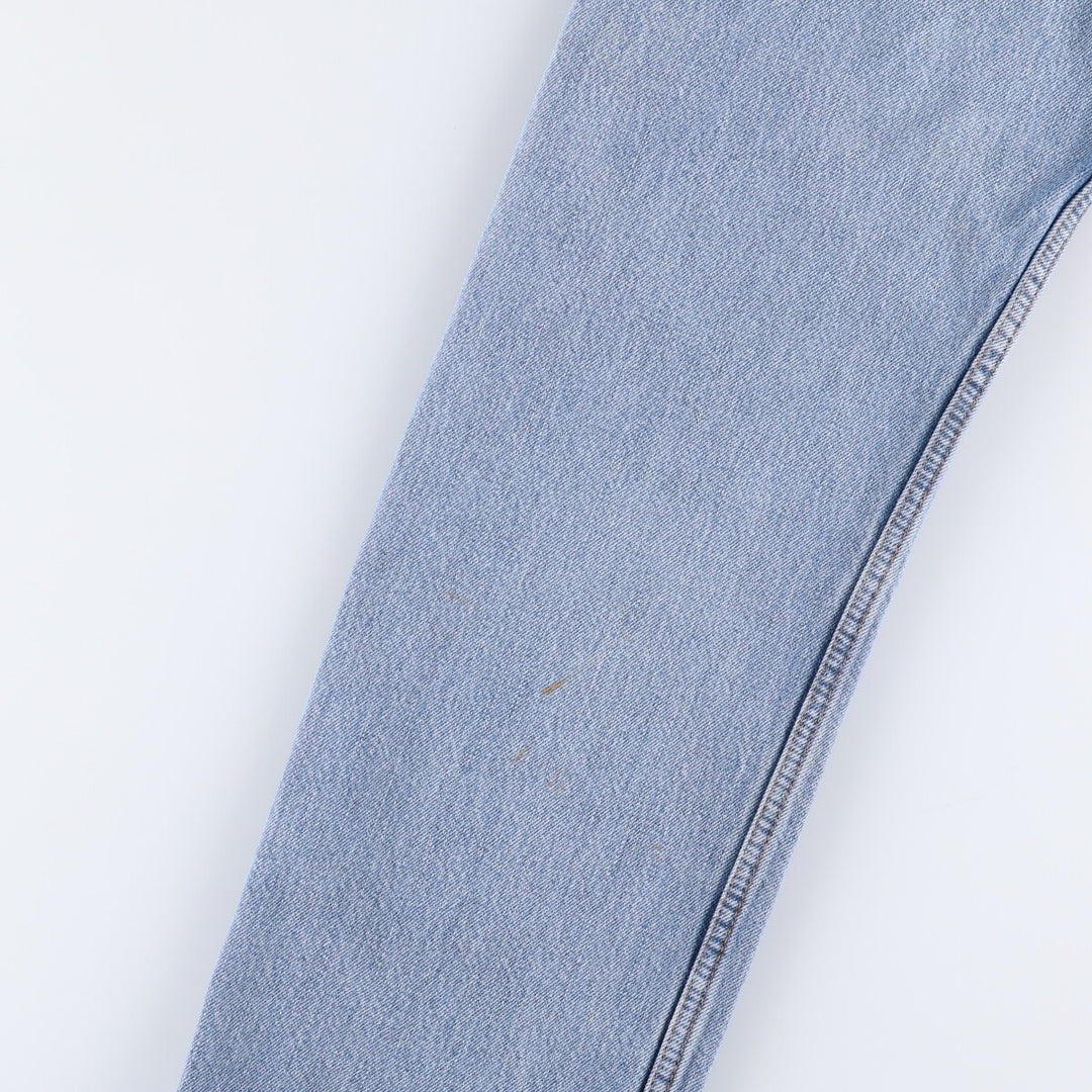 Levi's 505 REGULAR FIT tapered denim pants for men, size w33 cotton blue type Vintage Second Hand