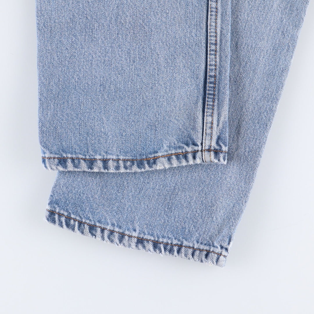 Levi's 505 REGULAR FIT tapered denim pants for men, size w33 cotton blue type Vintage Second Hand