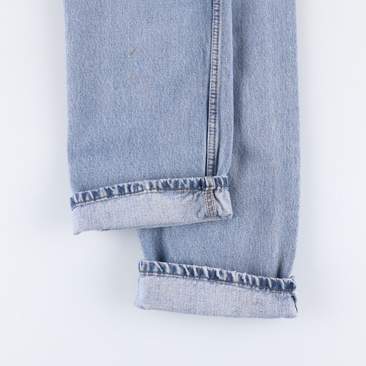 Levi's 505 REGULAR FIT tapered denim pants for men, size w33 cotton blue type Vintage Second Hand