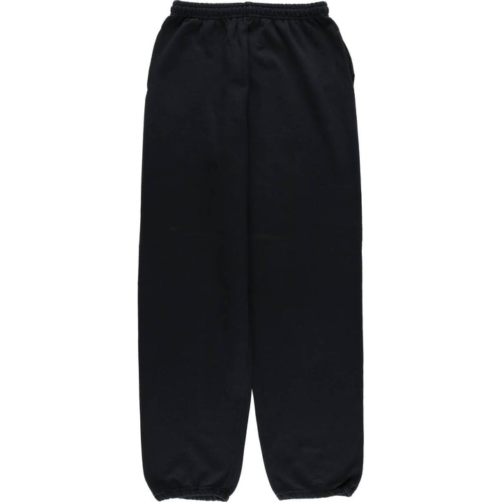 Gildan sweatpants, women's size L cotton black type Vintage Second Hand