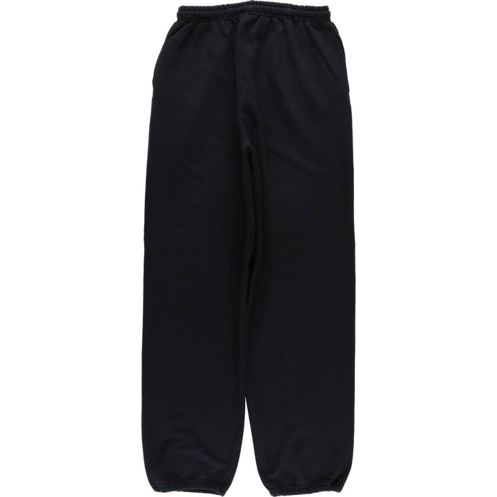 Gildan sweatpants, women's size L cotton black type Vintage Second Hand