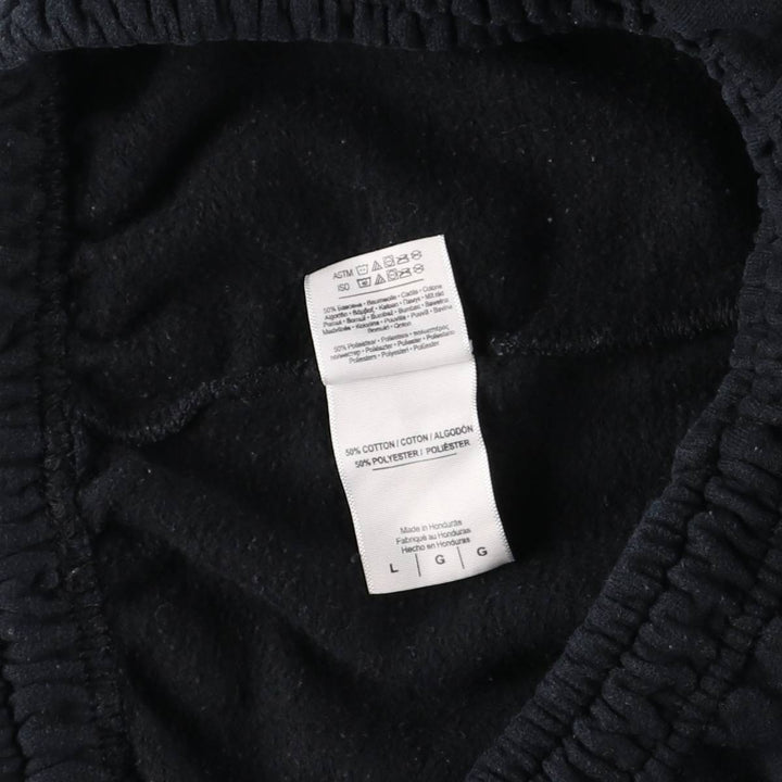 Gildan sweatpants, women's size L cotton black type Vintage Second Hand